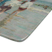 ブライトンビーチの夏の日(by E.H. Potthast) カッティングボード (角)