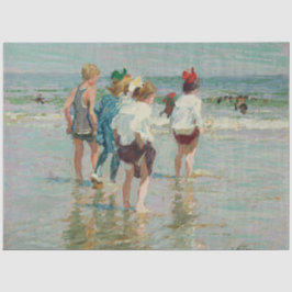 ブライトンビーチの夏の日(by E.H. Potthast) 薄葉紙