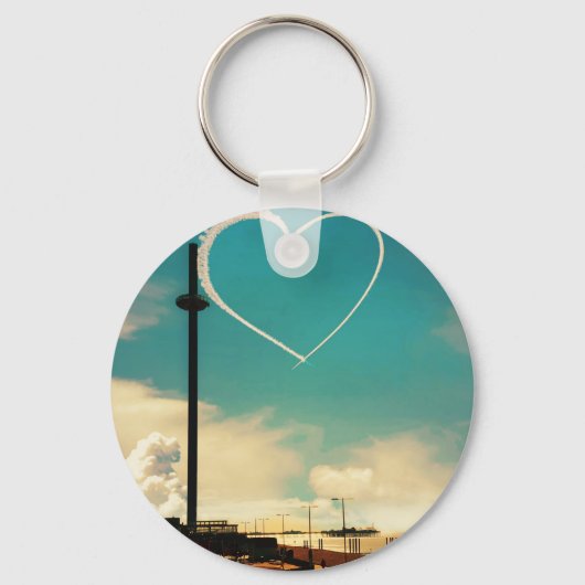 ブライトンビーチハート キーホルダー (正面)