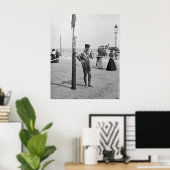 ブライトンビーチライフガード、1900年代初頭 ポスター (ホームオフィス)