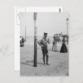 ブライトンビーチライフガード, 1906 ポストカード (正面/裏面)