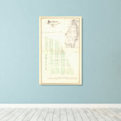 ブライトン土地協会、隣接春湖 キャンバスプリント (インサイチュ (ウッドフロア))