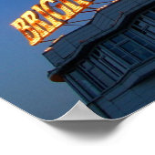 ブライトン桟橋サイン ポスター (角)