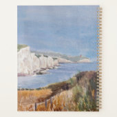 ブライトン近くのセブン・シスターズの崖 プランナー手帳 (裏面)