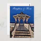 ブライトン・アンド・ホーヴ・バンドスタン絵画ド・デジタルズ ポストカード (正面/裏面)