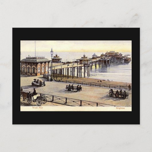 ブライトン, ウェストピア, オールドポストカード ポストカード (正面)