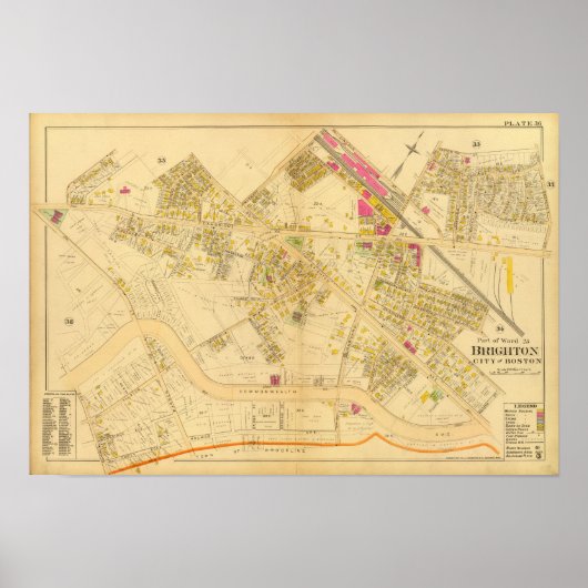 ブライトン、マサチューセッツ州5 ポスター (正面)