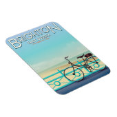 ブライトン、東サセックス旅行のポスター。ポスト マグネット (右側)