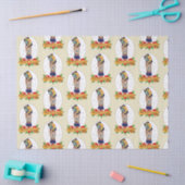 ブライトヴィンテージタロットタトゥーティッシュペーパー 薄葉紙 (クラフト)