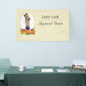 ブライトヴィンテージタロットタトゥービジネスカード 横断幕 (トレードショー)