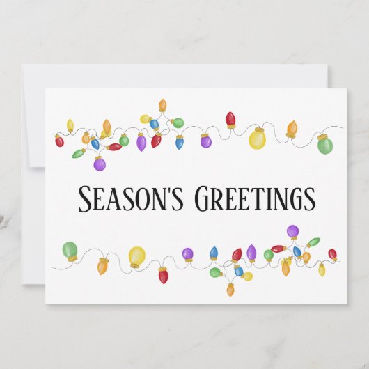 ブライトヴィンテージホリデーライツホリデーカード シーズンカード (正面)