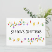 ブライトヴィンテージホリデーライツホリデーカード シーズンカード (スタンド正面)