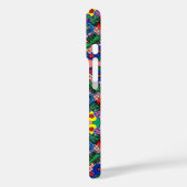 ブライト抽象芸術フラワーアート Case-Mate iPhoneケース (裏面 / 左)