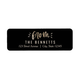 ブライト日編集可能カラーホリデー住所 シール