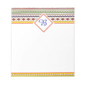 ブライト春トバルメモ帳 ノートパッド (正面)