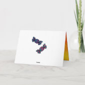 ブライト棒つきキャンデーキャンディスイートトリートハッピーバースデー カード (裏面)