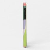 ブライト疑問に思3カラフル抽象芸術名前をカスタムする Case-Mate iPhoneケース (裏面/左)