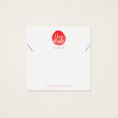 ブライト絵を描ス・スプラッシュ、四角いブレスレット表示カード (正面)