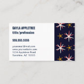 ブライト航海のヒトデプロフェッショナル 名刺 (裏面)