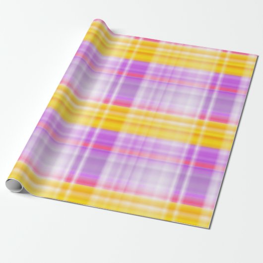 ブライト輝くダイヤモンド調整プレイド1- ラッピングペーパー (アンロールド)