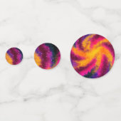 ブライト銀河系テーブル紙吹雪 コンフェッティ (裏面)