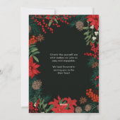 ブライト開花ズビジネスホリデーカード シーズンカード (裏面)