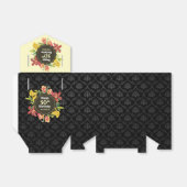 ブライト鮮やか春の花リース誕生日ファボ フェイバーボックス (折り畳みなし)