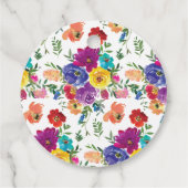 ブライト&ウォーはっきりしたタカラーフローラサンキュー誕生日 フェイバータグ (裏面)