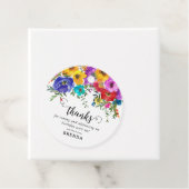 ブライト&ウォーはっきりしたタカラーフローラサンキュー誕生日 フェイバータグ (インサイチュ)