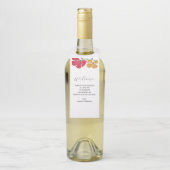 ブライト&カラフルホテルゲスト結婚ズウェルカム ボトルネックタグ (ボトル)