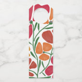 ブライト&カラフルホテルゲスト結婚ズウェルカム ボトルネックタグ (裏面)