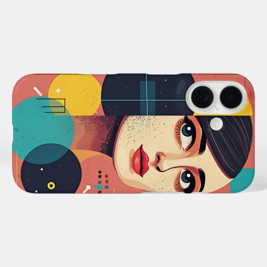 ブライト Case-Mate iPhoneケース (裏面 (横))