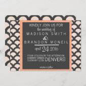 ブライトNビューティフル結婚式招待状 招待状 (正面/裏面)