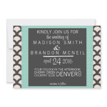 ブライトNビューティフル結婚式招待状