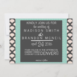 ブライトNビューティフル結婚式招待状 招待状