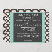 ブライトNビューティフル結婚式招待状 招待状 (正面/裏面)