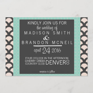 ブライトNビューティフル結婚式招待状 招待状