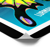 ブライトTMHバタフライサイケデリックルマンコンサート ポスター (角)