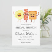 ブライドとブランチブライダルブランチ招待状 招待状 (スタンド正面)
