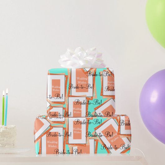 ブライドへカンタロープブルー ラッピングペーパー (パーティーギフト)