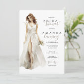 ブライドインガウンブライダルシャワー 招待状 (スタンド正面)