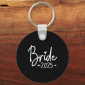 ブライドエスト2025の結婚したブライダルパーティ結婚バッチェル キーホルダー (正面)