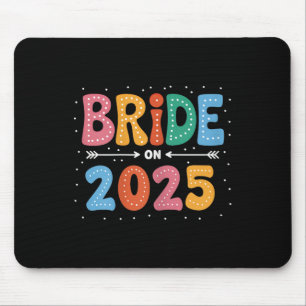 ブライドエスト2025の結婚したブライダルパーティ結婚バッチェル マウスパッド