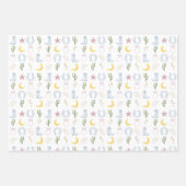 ブライド'エム女性のカーボーイサウ結婚ムズ ラッピングペーパーシート (正面3)