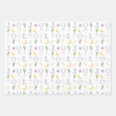 ブライド'エム女性のカーボーイサウ結婚ムズ ラッピングペーパーシート (正面)