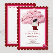 ブライドオンクラウドワインワイナリーナパバチェロレッテ 招待状 (正面/裏面)