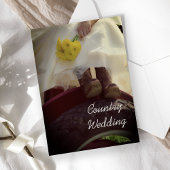 ブライドオントラクターファーム結婚ズ 招待状