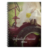 ブライドオンレッドトラクターカントリーファーム結婚ズ ノートブック (正面)