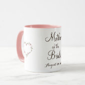 ブライドカップの母親 マグカップ (正面左)