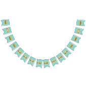 ブライドクラシー&ファブラスブライダルシャワーパーティー バンティングフラッグ (全)